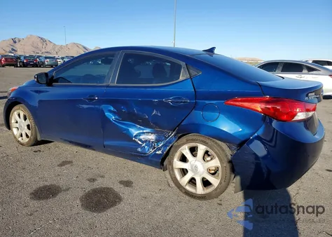 2013 Hyundai Elantra Gls z USA, uszkodzony, nr VIN KMHDH4AE8DU658834